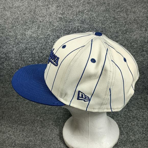 Los Angeles Dodgers Hat Cap Snap Back Mens One Size Blue MLB New Era 9Fifty - Picture 2 of 8